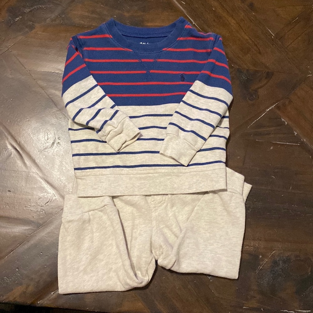 Ralph Lauren sweatsuit outfit